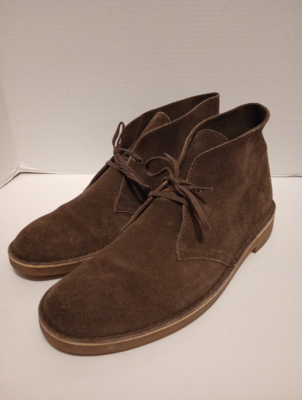 Clarks Desert Boots Mens 10.5 M Brown